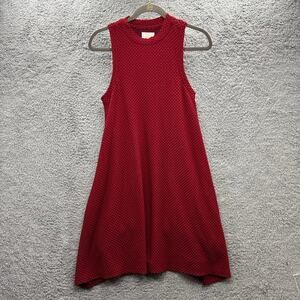 Anthropologie Maeve XS Red Sleeveless Dress Party‎ Evening